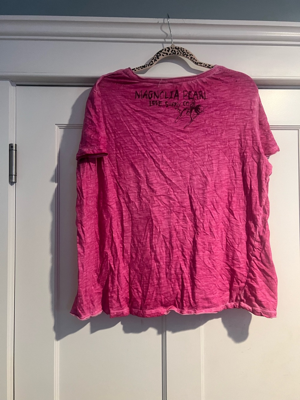 Magnolia Pearl- Geronimo Tee TOP 1448-LATUN Pink - OS - Picture 5 of 8